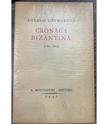 Cronaca bizantina. (1881-1885).