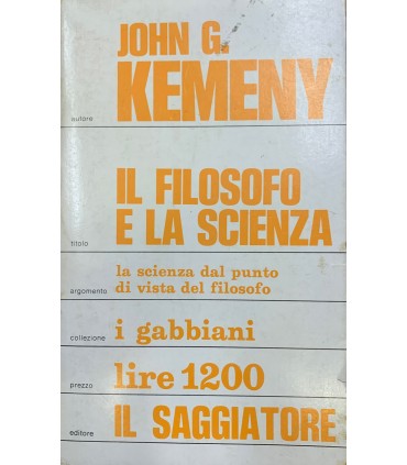 Il filosofo e la scienza.