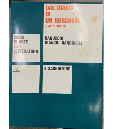 Dal diario di un borghese e altri scritti.