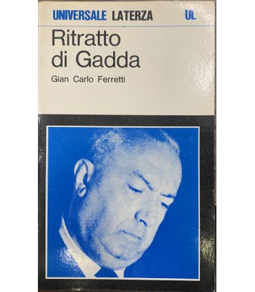 Ritratto di Gadda.