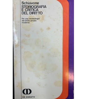 Storiografia e critica del diritto.