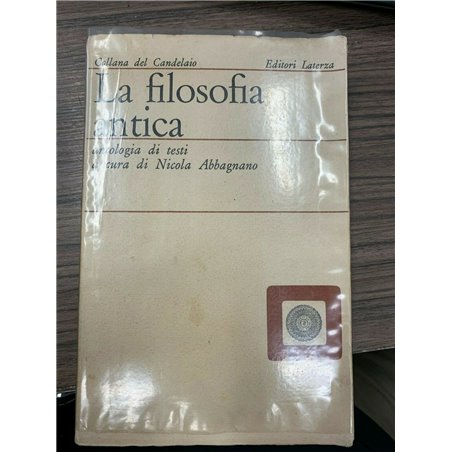 La filosofia antica