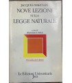 Nove lezioni sulla legge naturale.