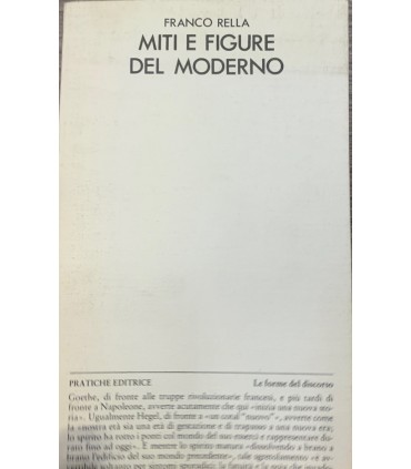 Miti e figure del moderno.
