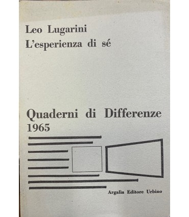 L'esperienza di sé.