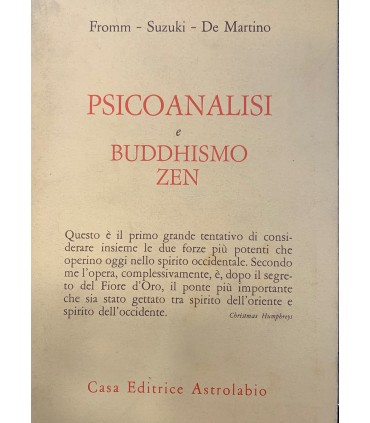 Psicoanalisi e Buddhismo Zen.