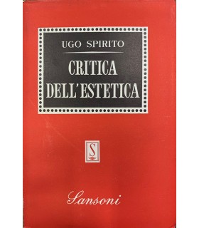 Critica dell'estetica.