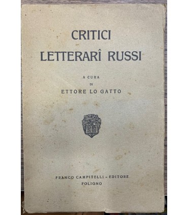 Critici letterari russi.
