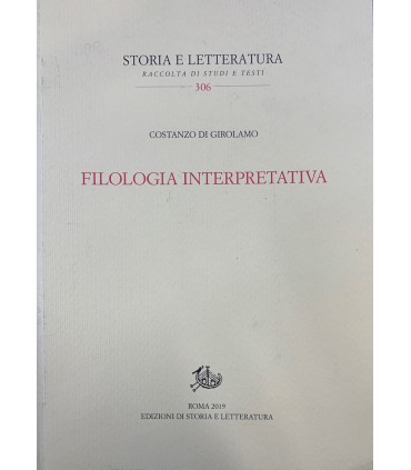 Filologia interpretativa.