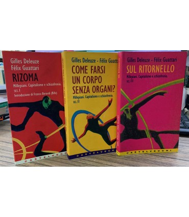 Millepiani. Capitalismo e schizofrenia. 3 voll.
