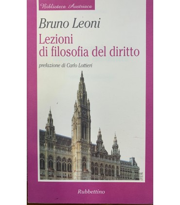 Lezioni di filosofia del diritto.