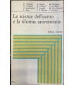 Le scienze dell'uomo e la riforma universitaria.