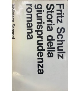 Storia della giurisprudenza romana.