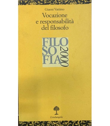 Vocazione e responsabilità del filosofo.