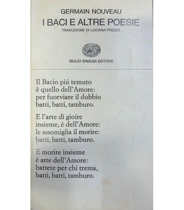 I baci e altre poesie.