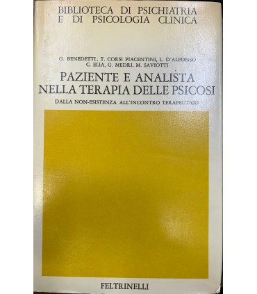 Paziente e nalista nella terapia delle psicosi.