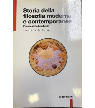 Storia della filosofia moderna e contemporanea.