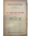 La crisi dei valori.