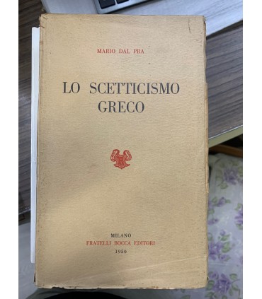 Lo scetticismo greco.