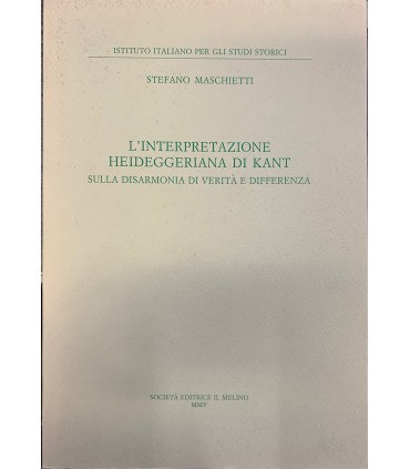 L'interpretazione heideggeriana di verità e differenza.