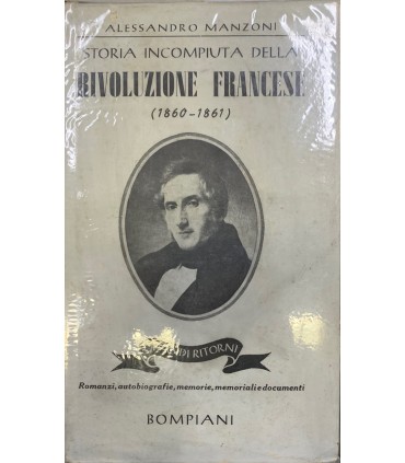 Storia incompiuta della rivoluzione francese. (1860-1861).