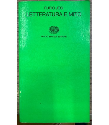 Letteratura e mito.