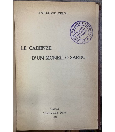 Le cadenza d'un monello sardo.