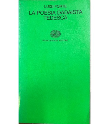 La poesia dadaista tedesca.