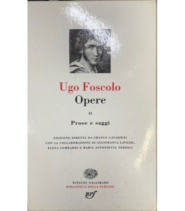 Opere. II. Prose e saggi.