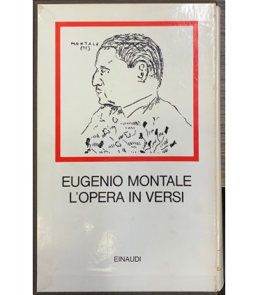 L'opera in versi.