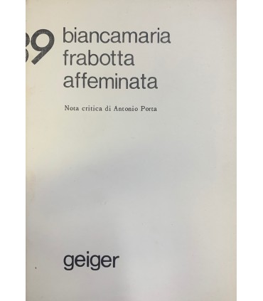 Affeminata.