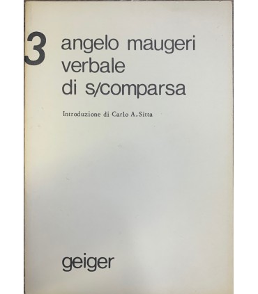 Verbale di s/comparsa.