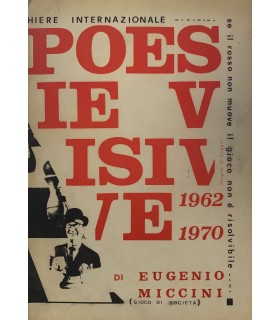 Poesie visive 1962-70.