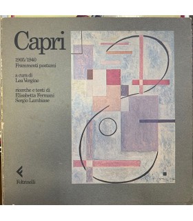 Capri. 1905/1940. Frammenti postumi.