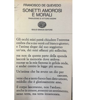 Sonetti amorosi e morali.