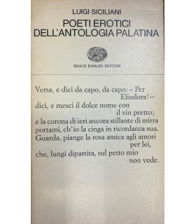 Poeti erotici dell'antologia palatina.