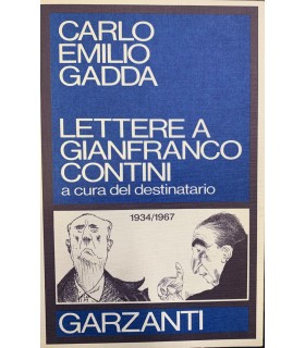 Lettere a Gianfranco Contini a cura del destinatario.