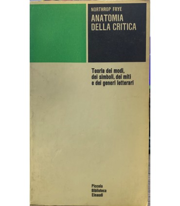 Anatomia della critica.