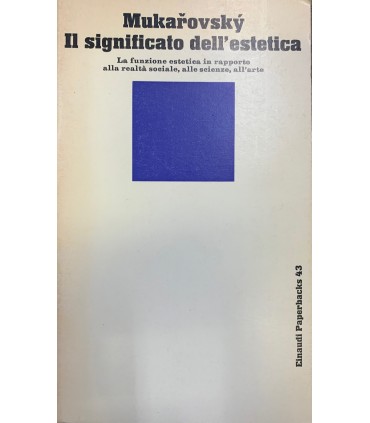 Il significato dell'estetica.