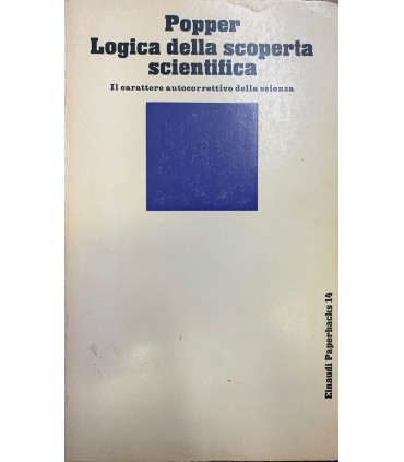 Logica della scoperta scientifica.