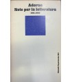 Note per la letteratura. 1961-1968.