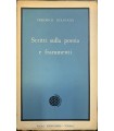 Scritti sulla poesia e frammenti