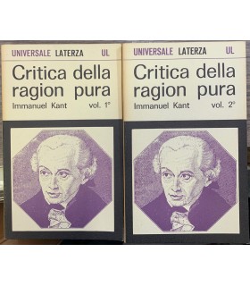 Critica della ragion pura.