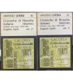 Cronache di filosofia italiana. 2 voll.