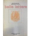 belle lettere.