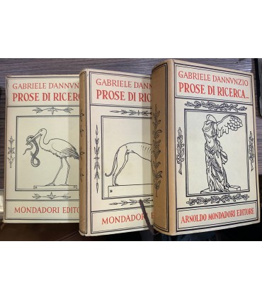 Prose di ricerca. 3 voll.