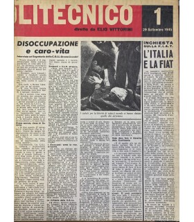 Il politecnico. Ristampa Anastatica.