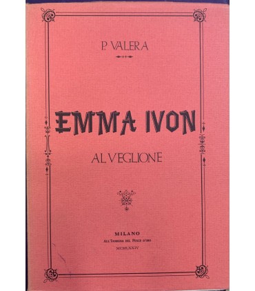 Emma Ivon al veglione.