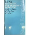Le origini del romanzo borghese. Studi su Dante Richardson e Fielding.
