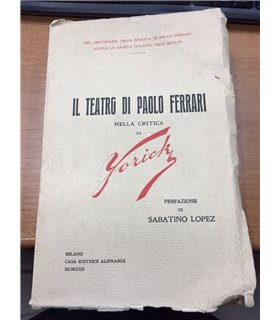 Il teatro di Paolo Ferrari nella critica di Yorick